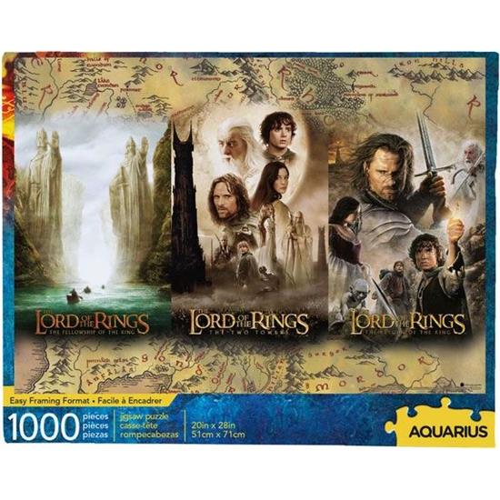 Lord Of The Rings: Ttrilogien Puslespil (1000 brikker)