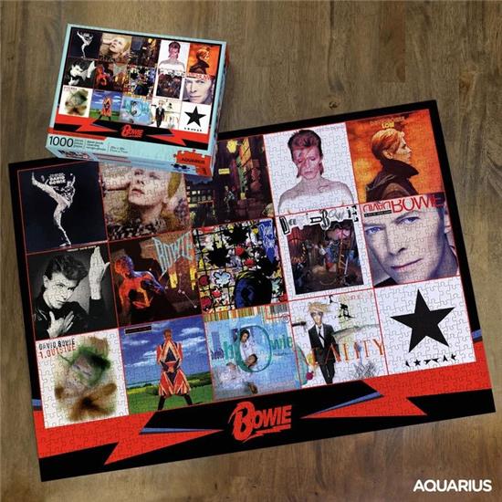 David Bowie: David Bowie Album Covers Puslespil (1000 brikker)