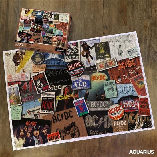 AC/DC: AC/DC Album Covers Puslespil (1000 brikker)