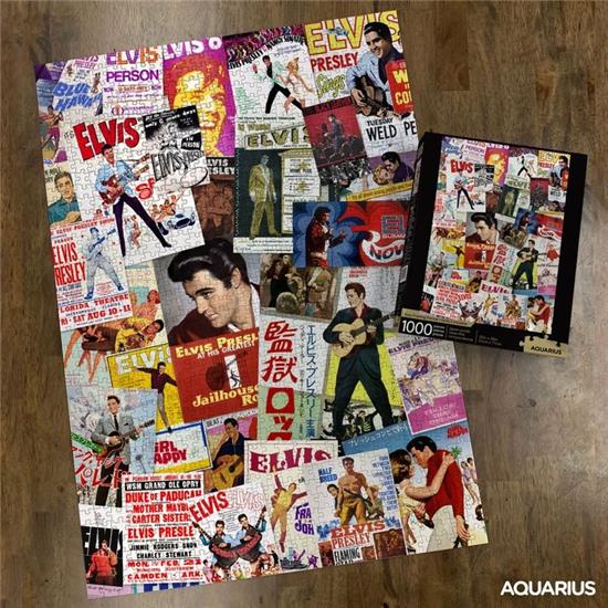 Elvis Presley: Elvis Presley Film Plakat Collage (1000 brikker)