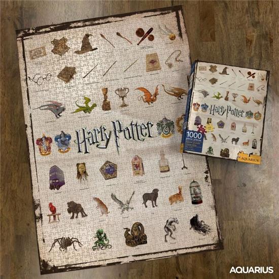 Harry Potter: Hogwarts Ikoner Puslespil (1000 brikker)