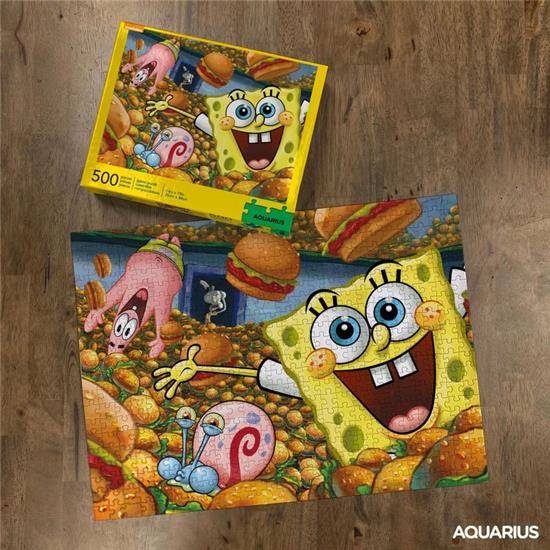 SpongeBob: Krabbe Burger Puslespil (500 brikker)