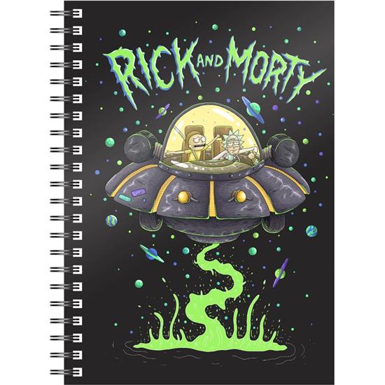 Rick and Morty: Rick & Morty Space Ship Notesbog