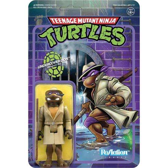Ninja Turtles: Undercover Donatello ReAction Action Figure 10 cm