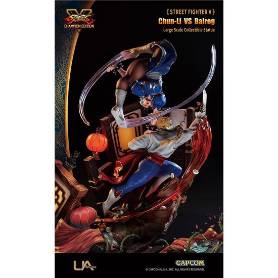 Street Fighter: Chun-Li vs Balrog Statue 50 cm