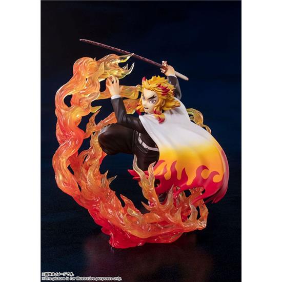 Manga & Anime: Demon Slayer: Kyojuro Rengoku FiguartsZERO PVC Statue (Flame Breathing) 18 cm