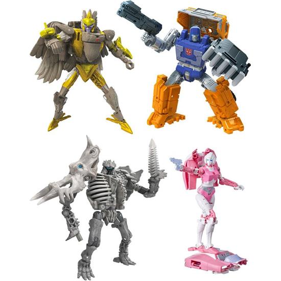 Transformers: War for Cybertron: Kingdom Action Figures Deluxe 4-pack