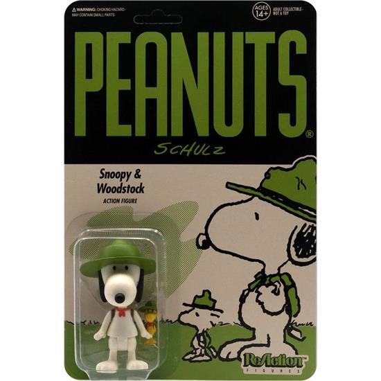 Radiserne: Peanuts Beagle Scout Snoopy ReAction Action Figure 10 cm