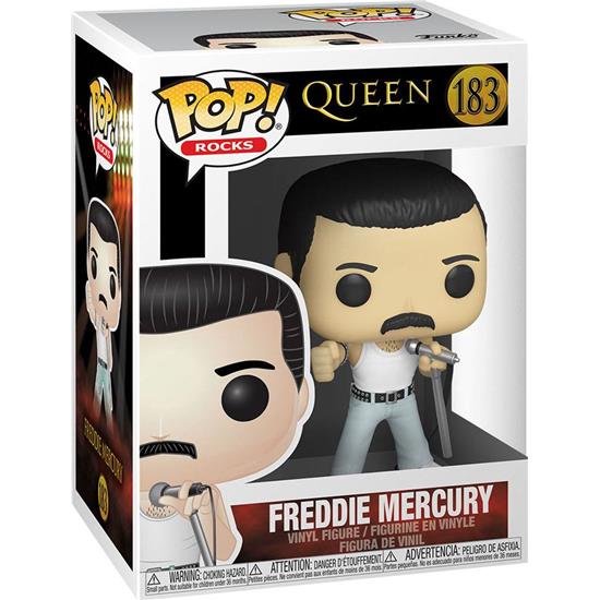 Queen: Freddie Mercury Radio Gaga POP! Rocks Vinyl Figur (#183)