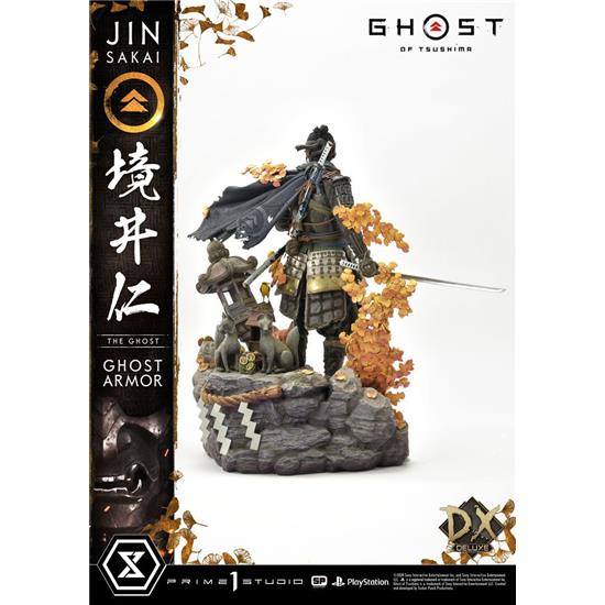Ghost of Tsushima: Jin Sakai Deluxe Bonus Version Statue 1/4 58 cm