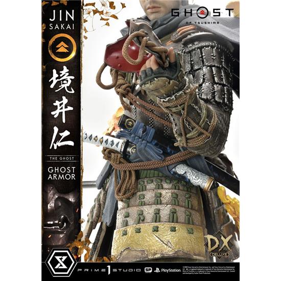 Ghost of Tsushima: Jin Sakai Deluxe Bonus Version Statue 1/4 58 cm
