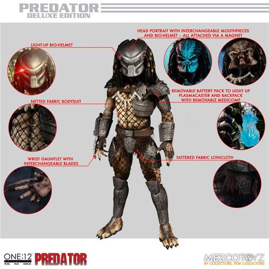 Predator: Deluxe Edition Action Figure 1/12 17 cm