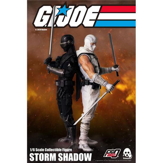GI Joe: Storm Shadow FigZero Action Figure 1/6 30 cm