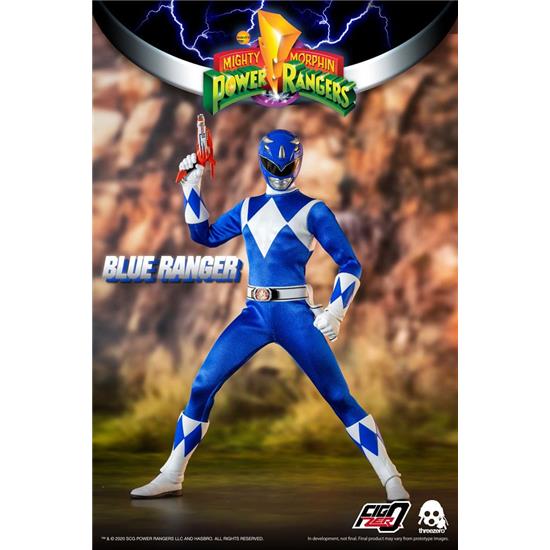 Power Rangers: Blue Ranger FigZero Action Figure 1/6 30 cm