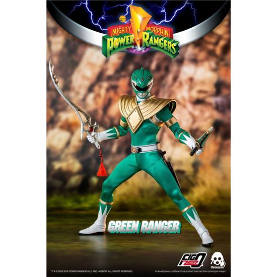 Power Rangers: Green Ranger FigZero Action Figure 1/6 30 cm