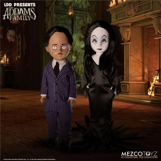 Living Dead Dolls: The Addams Family Gomez & Morticia 25 cm