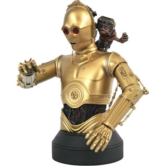 Star Wars: C-3PO & Babu Frik Buste 1/6 15 cm