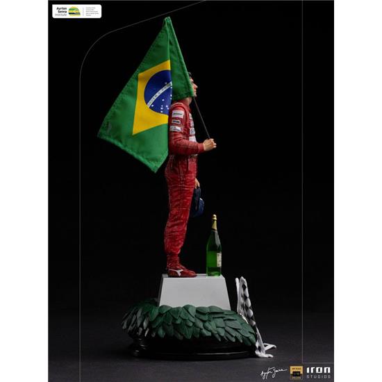 Ayrton Senna: Ayrton Senna (GP Brazil 1991) Art Scale Statue 1/10 30 cm