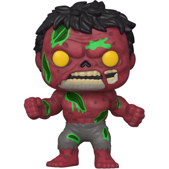 Marvel: Zombie Red Hulk POP! Marvel Vinyl Figur (#790)