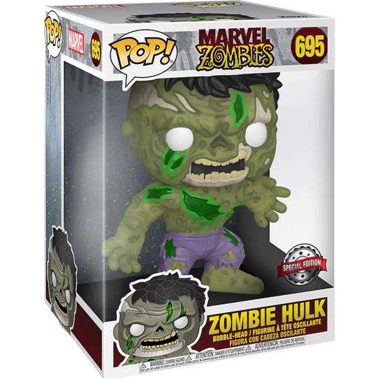Marvel: Hulk Marvel Zombies Jumbo Sized POP Exclusive Figur 25 cm (#695)
