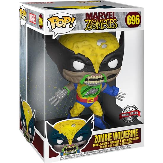 X-Men: Wolverine Marvel Zombies Jumbo Sized POP Exclusive Figur 25 cm (#696)