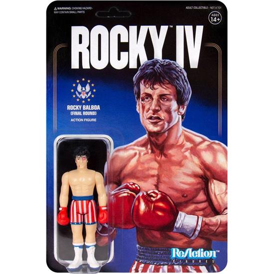 Rocky: Rocky (Beat-Up Rocky 4) ReAction Action Figure 10 cm