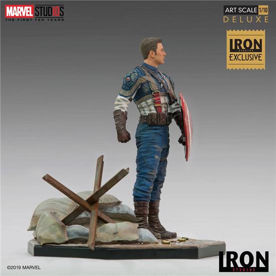 Marvel: Captain America First Avenger 10 Years Event Exclusive BDS Art Scale Statue 1/10 21 cm