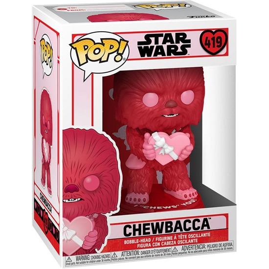 Star Wars: Cupid Chewbacca w/Heart POP! Valentines Vinyl Figur (#419)