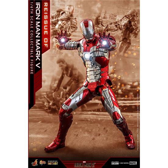 Iron Man: Iron Man Mark V (Iron Man 2) Movie Masterpiece Series Diecast Action Figure 1/6 32 cm