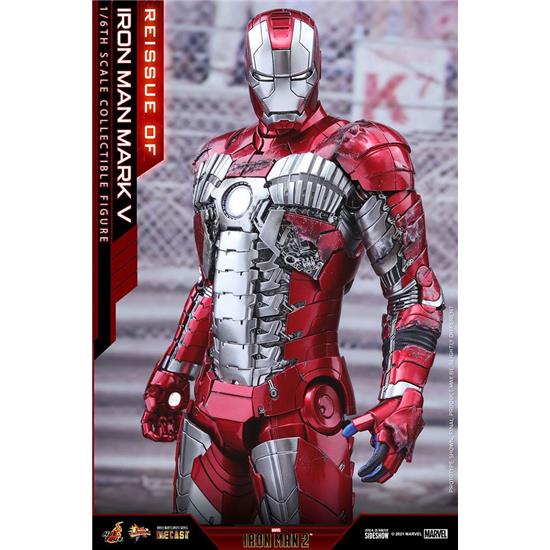 Iron Man: Iron Man Mark V (Iron Man 2) Movie Masterpiece Series Diecast Action Figure 1/6 32 cm