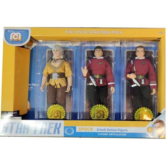 Star Trek: Spock, Kirk & Khan Action Figurer 3-Pak 20 cm