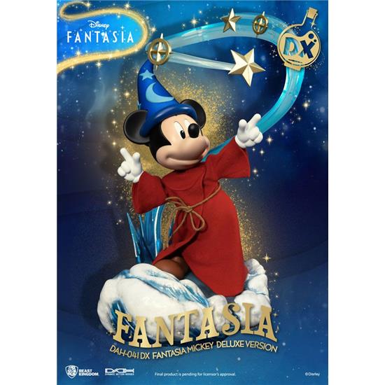 Disney: Mickey Fantasia Deluxe Version 8ction Action Figure 1/9 21 cm
