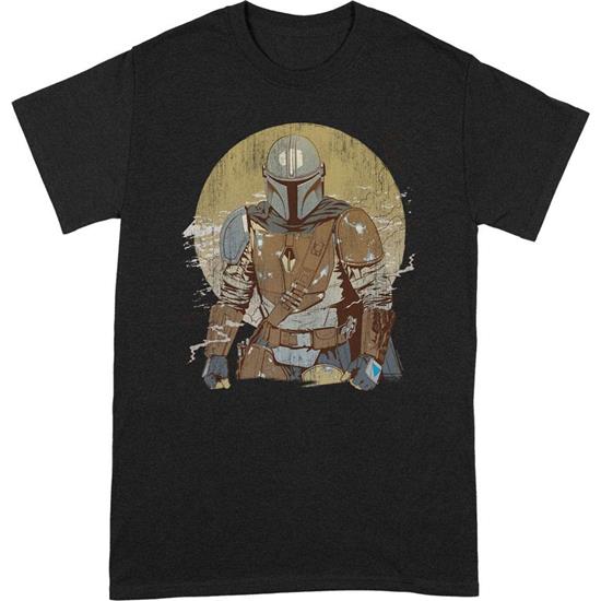 Star Wars: The Mandalorian Distressed Warrior T-Shirt 