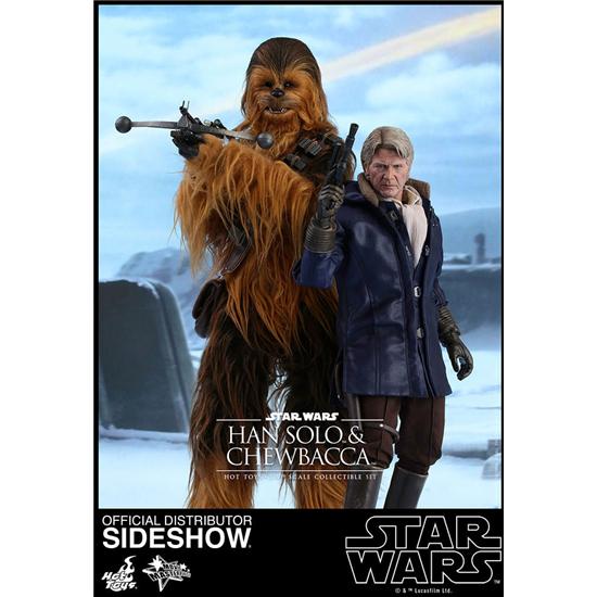Star Wars: Han Solo & Chewbacca Movie Masterpiece Action Figur 1/6 Skala