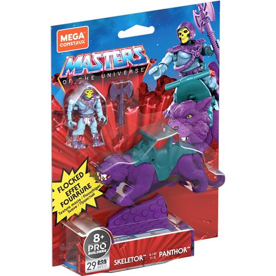 Masters of the Universe (MOTU): Skeletor & Panthor Mega Construx Probuilders Construction Set