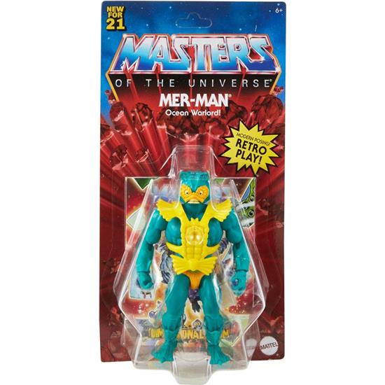 Masters of the Universe (MOTU): Mer-Man Action Figure 14 cm