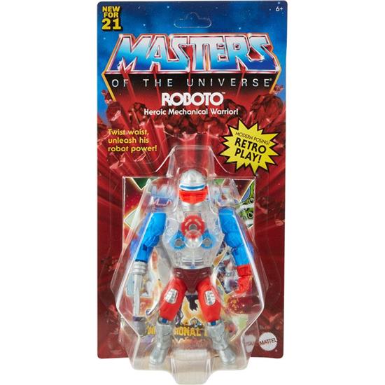 Masters of the Universe (MOTU): Roboto Action Figure 14 cm