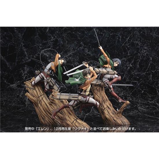 Attack on Titan: Mikasa Ackerman Renewal Package Ver. ARTFX J Statue 1/8 35 cm