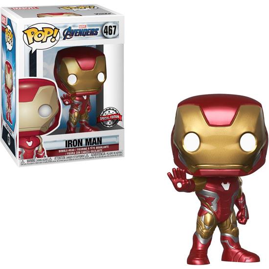 Avengers: Iron Man POP! Movies Vinyl Bobble-Head Figur (#467)