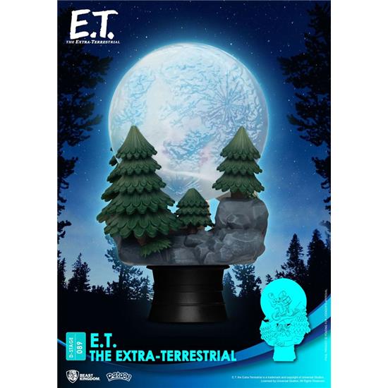 E.T.: The Extra-Terrestrial D-Stage Diorama Iconic Scene Movie Scene 15 cm
