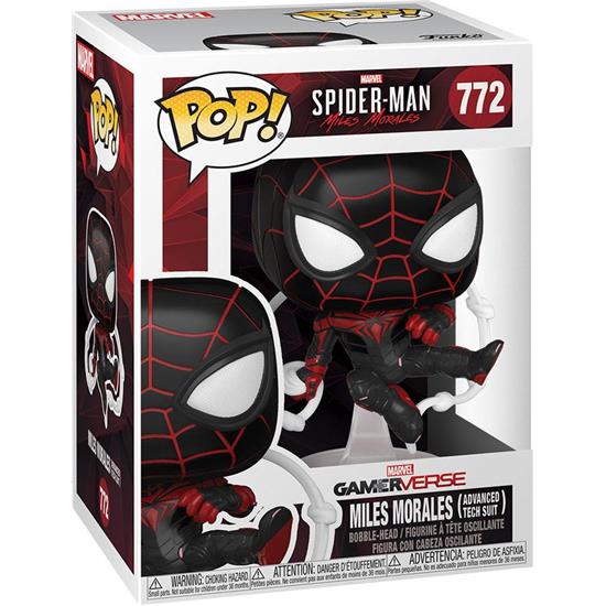 Spider-Man: Miles Morales Advanced Tech Suit POP! Games Vinyl Figur (#772)