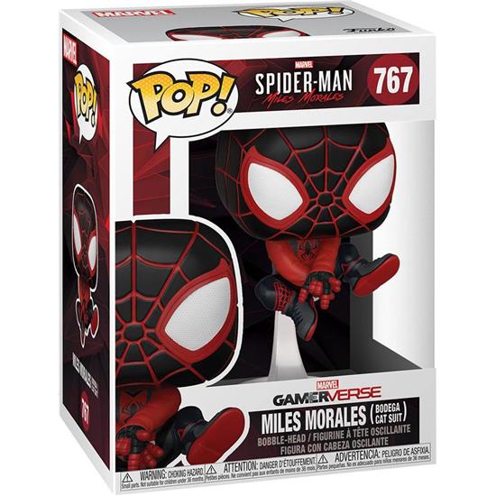 Spider-Man: Miles Morales Bodega Suit POP! Games Vinyl Figur (#767)