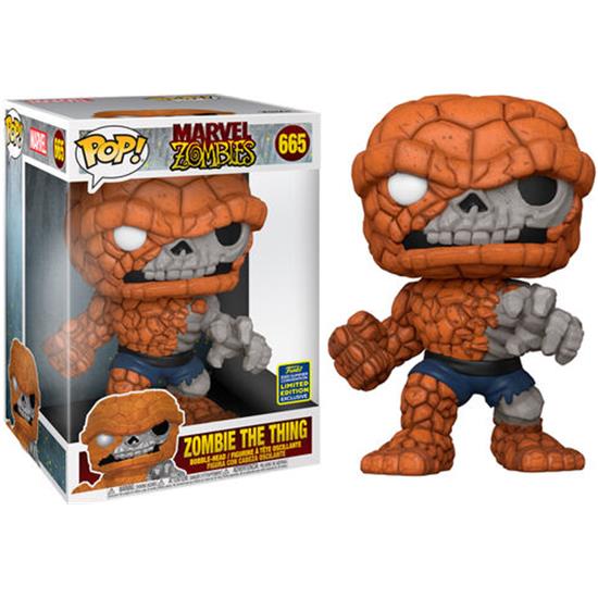 Marvel: The Thing Jumbo Sized Exclusive Marvel Zombies POP SDCC Figur 25 cm (#665)
