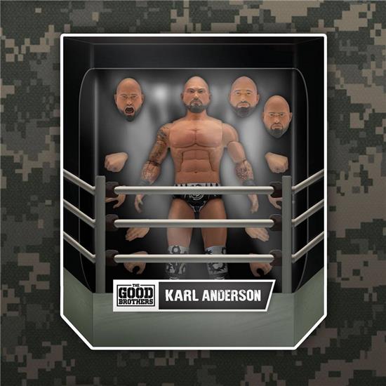 Wrestling: Karl Anderson Good Brothers Wrestling Ultimates Action Figure 18 cm
