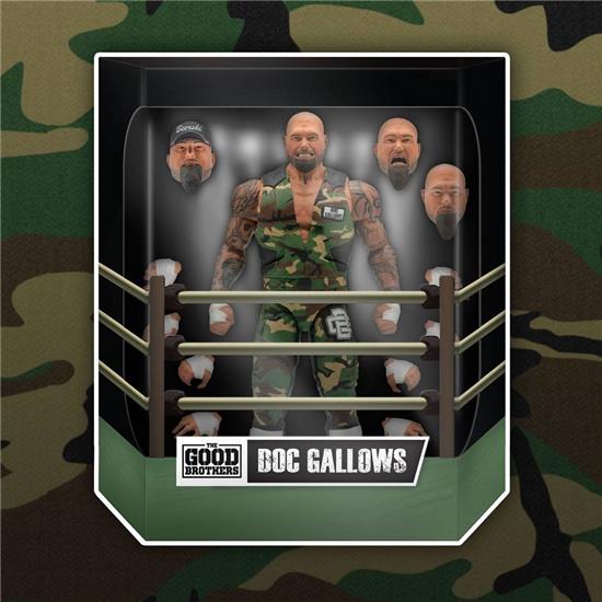 Wrestling: Doc Gallows Good Brothers Wrestling Ultimates Action Figure 18 cm