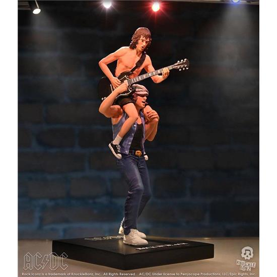 AC/DC: Rock Iconz Angus & Brian Statue 1/9 27 cm