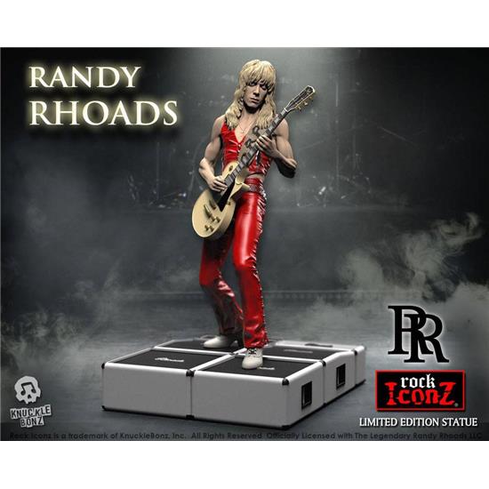 Randy Rhoads: Rock Iconz Randy Rhoads III Statue Limited Edition 22 cm