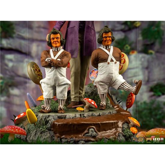 Charlie og Chokolade Fabrikken: (1971) Deluxe Art Scale Willy Wonka Statue 1/10 25 cm