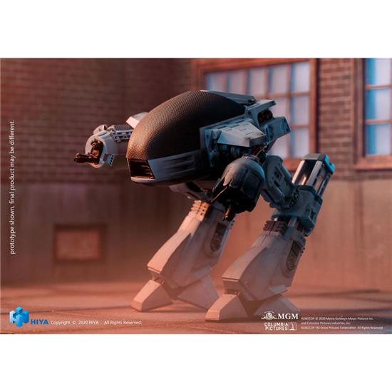 Robocop: Battle Damaged ED209 Exquisite Mini Action Figure with Sound Feature 1/18 15 cm