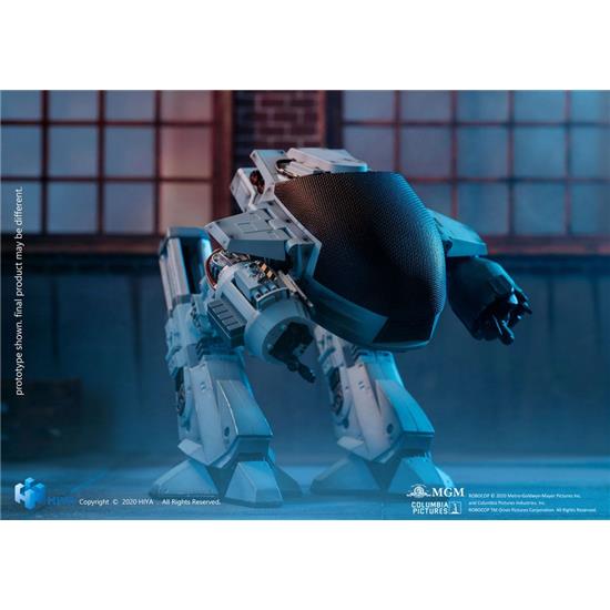 Robocop: Battle Damaged ED209 Exquisite Mini Action Figure with Sound Feature 1/18 15 cm